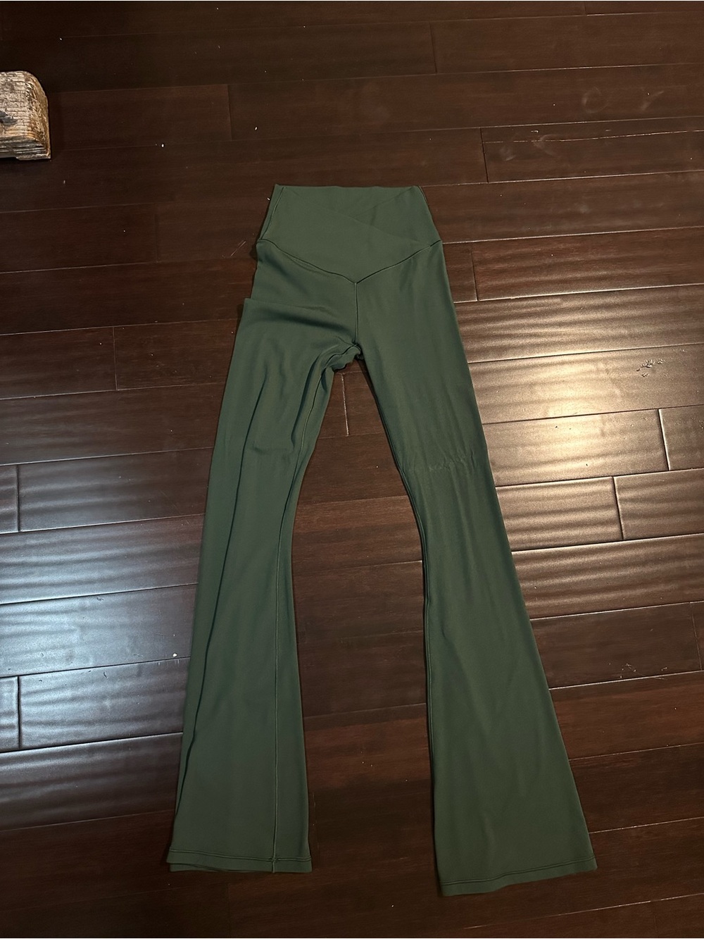 aerie Black High-Waist Flare Leggings